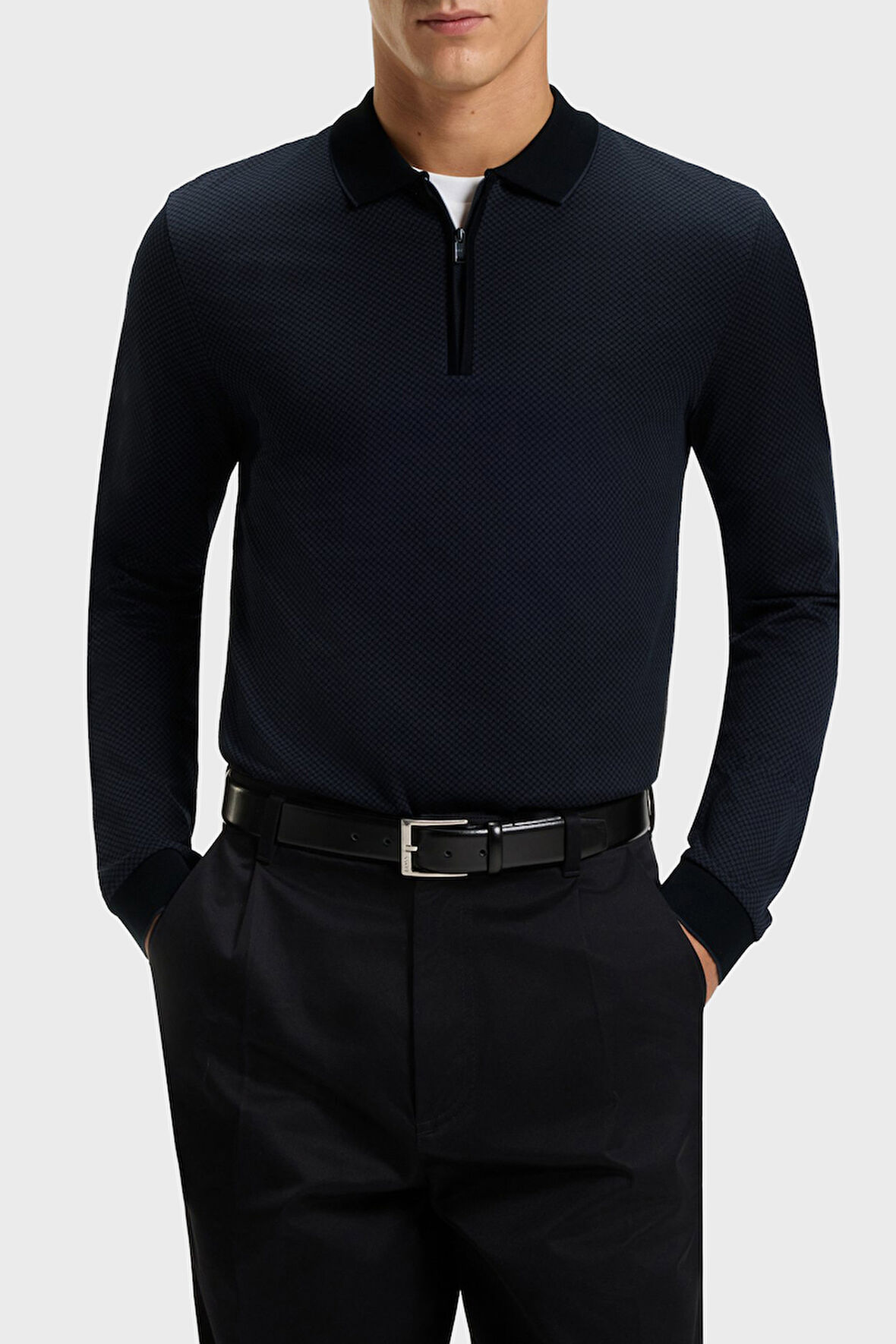 Boss Erkek Polo Yaka Kazak 50549583 404