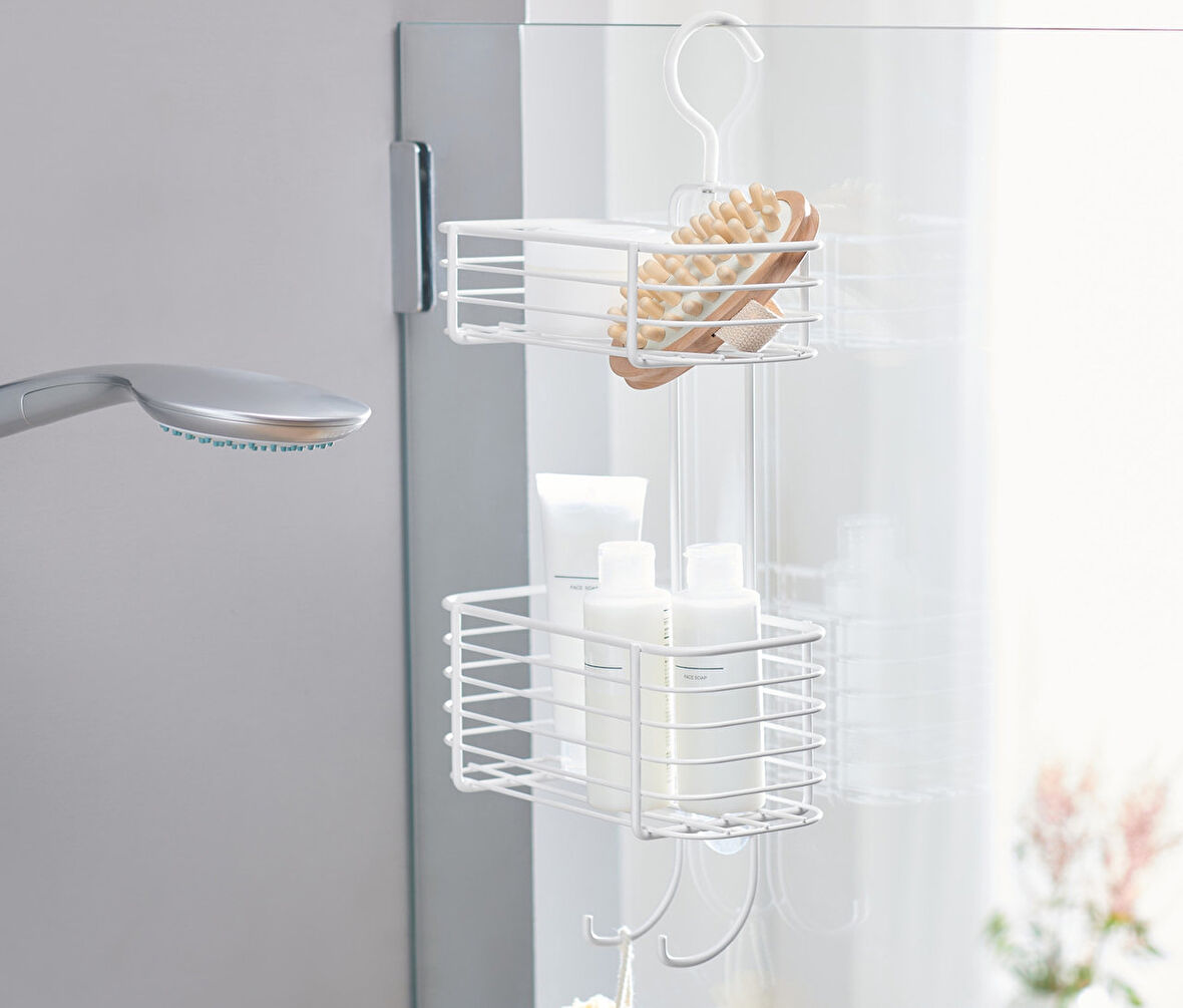 Duş Rafı, Asılır, Beyaz