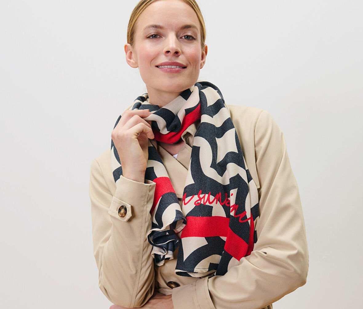 Kadın Şal, Tamamı Baskılı