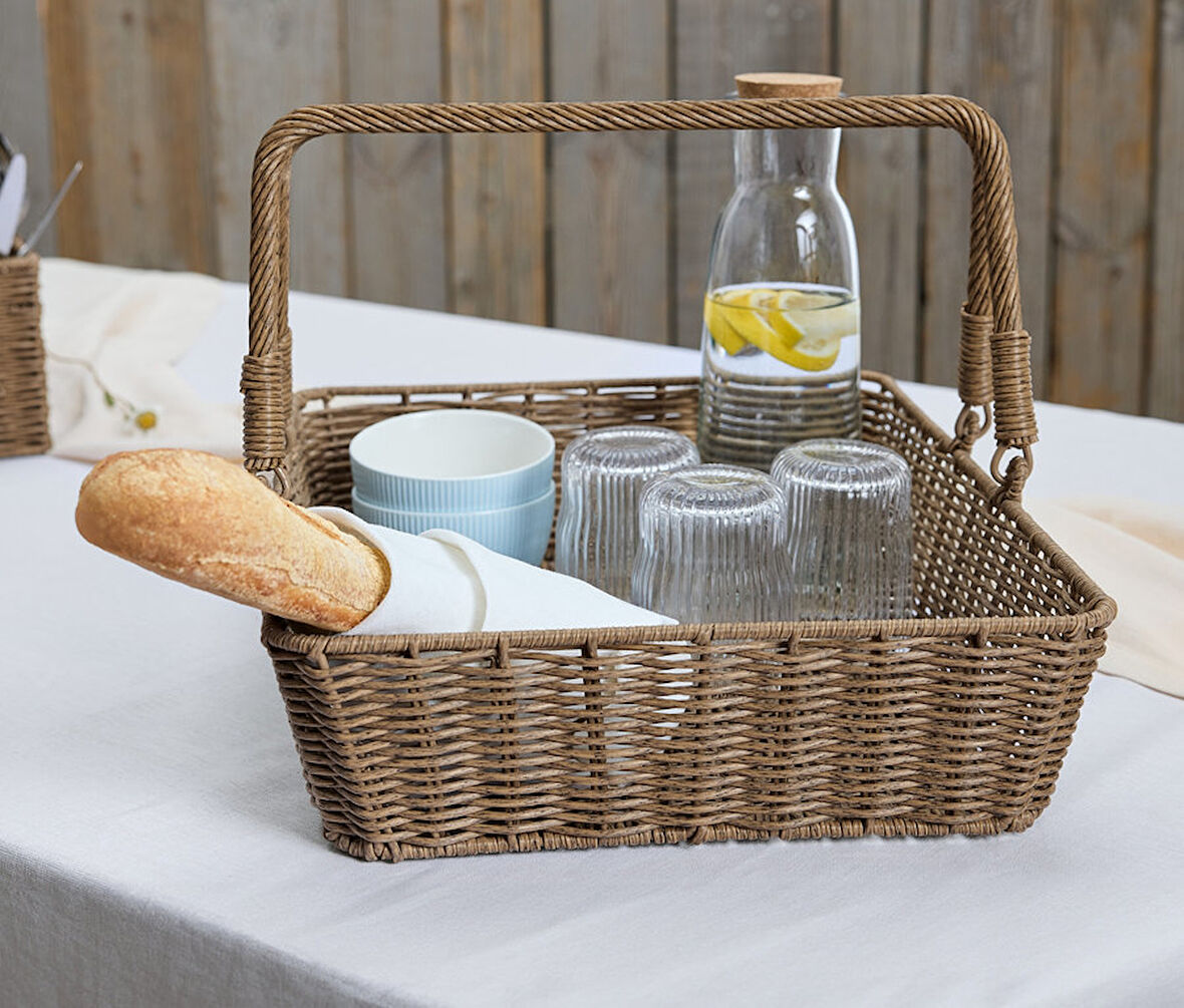 Tepsi Fonksiyonlu Sepet