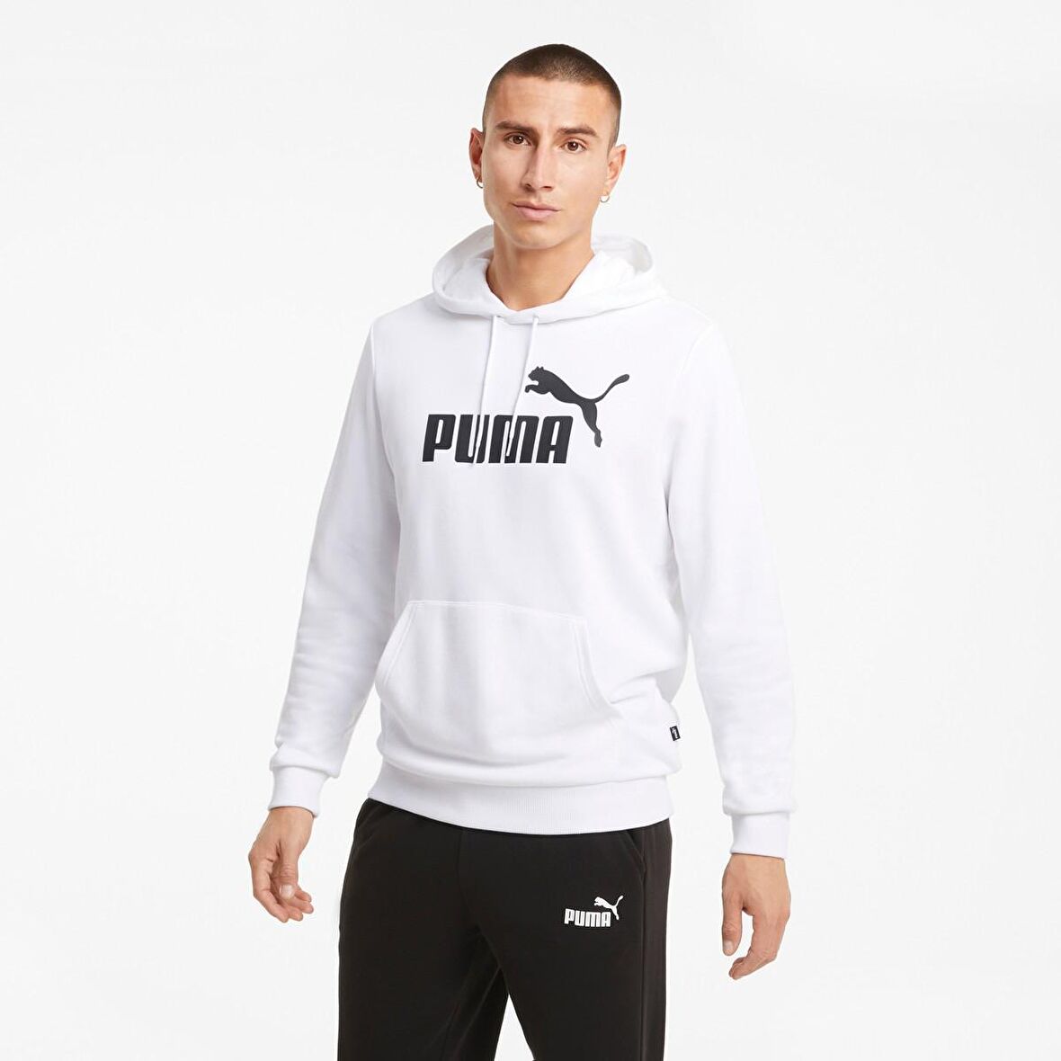 Puma 58668802 Ess Big Logo Hoodie Tr Erkek Sweatshirt