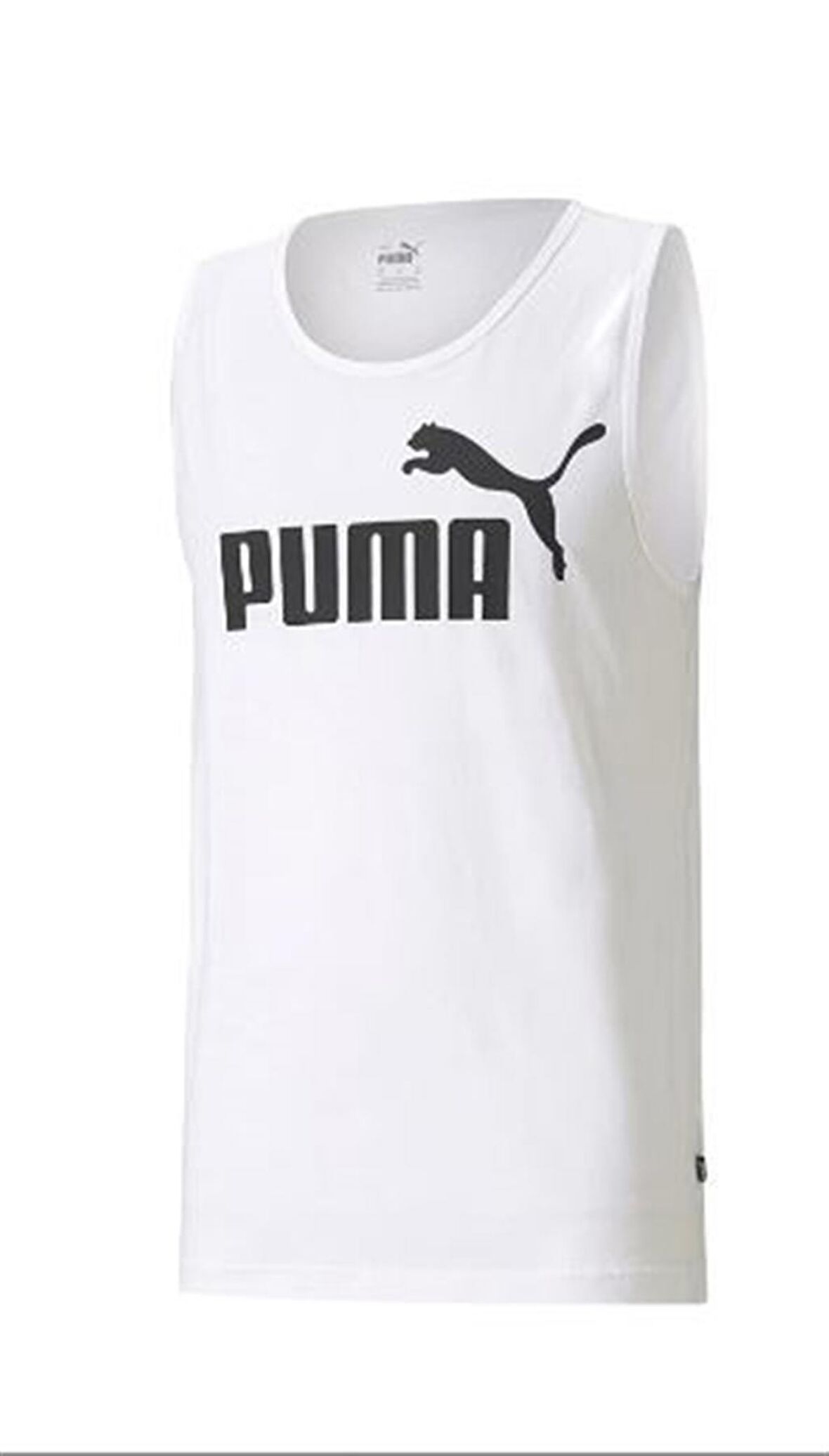 Puma Ess Tank Erkek Beyaz Sporcu Atleti 586670-02