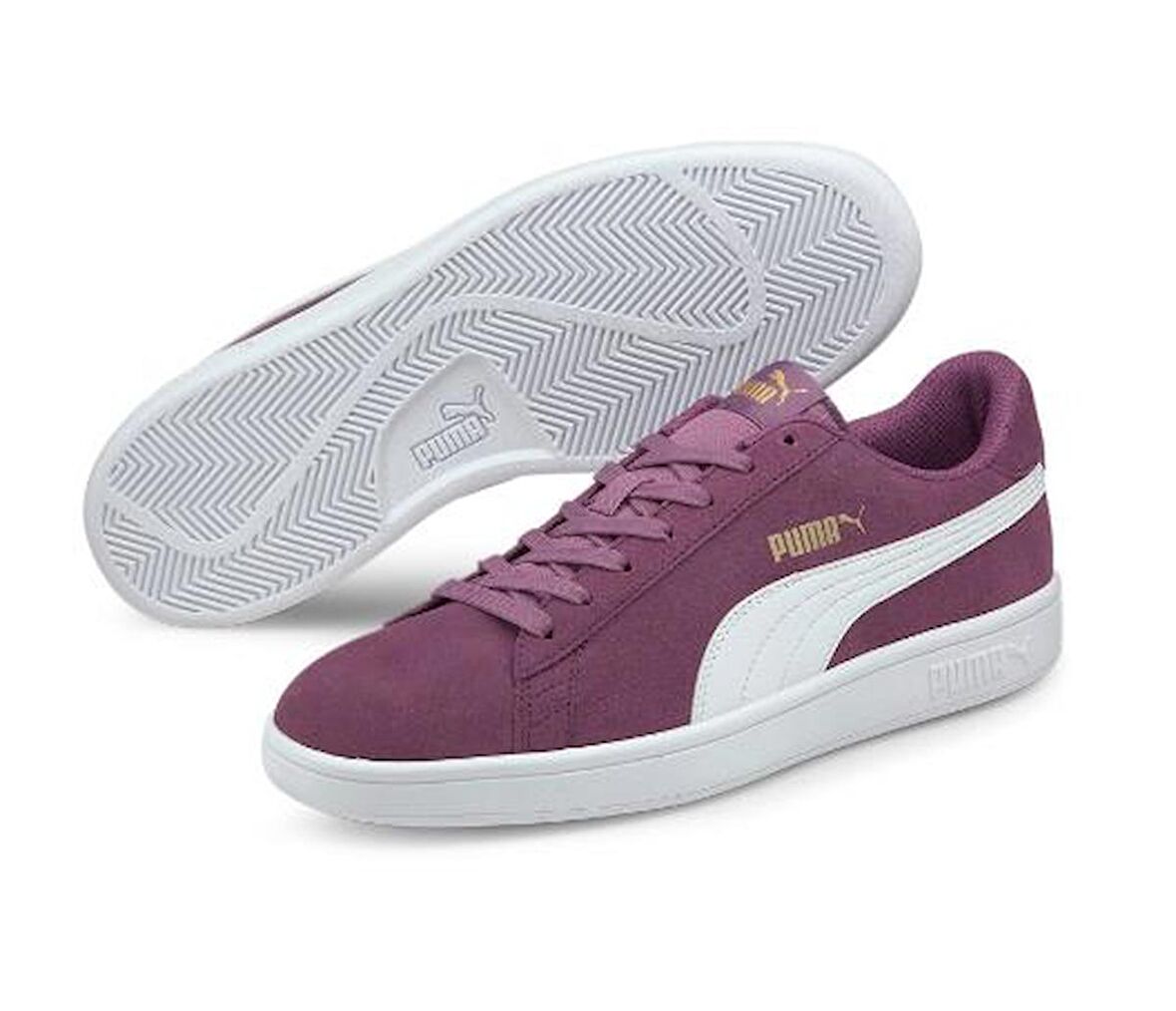 PUMA SMASH V2 MOR KADIN GÜNLÜK SPOR AYAKKABI 364989-50 (B-18)