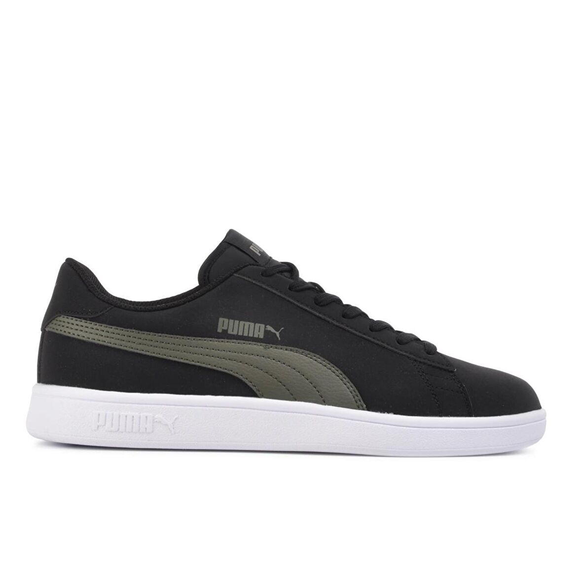 Puma Siyah - Haki Erkek Lifestyle Ayakkabı 38261201 PUMA SMAS