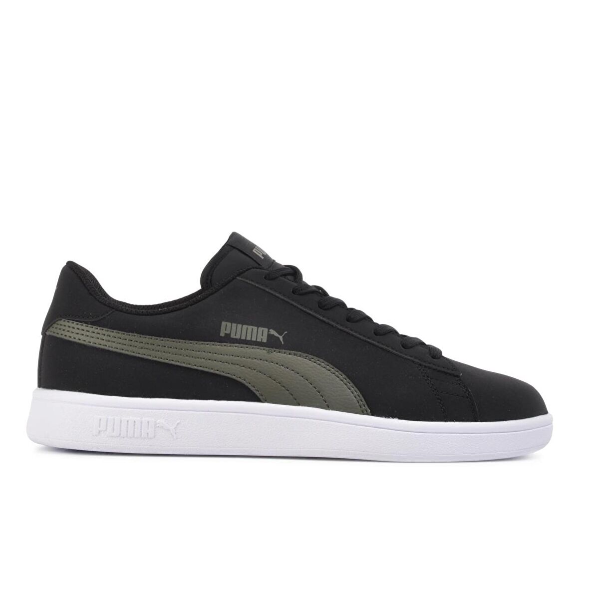 Puma Smash Buck V2 TDP 382612 Siyah-Haki Erkek Spor Ayakkabı