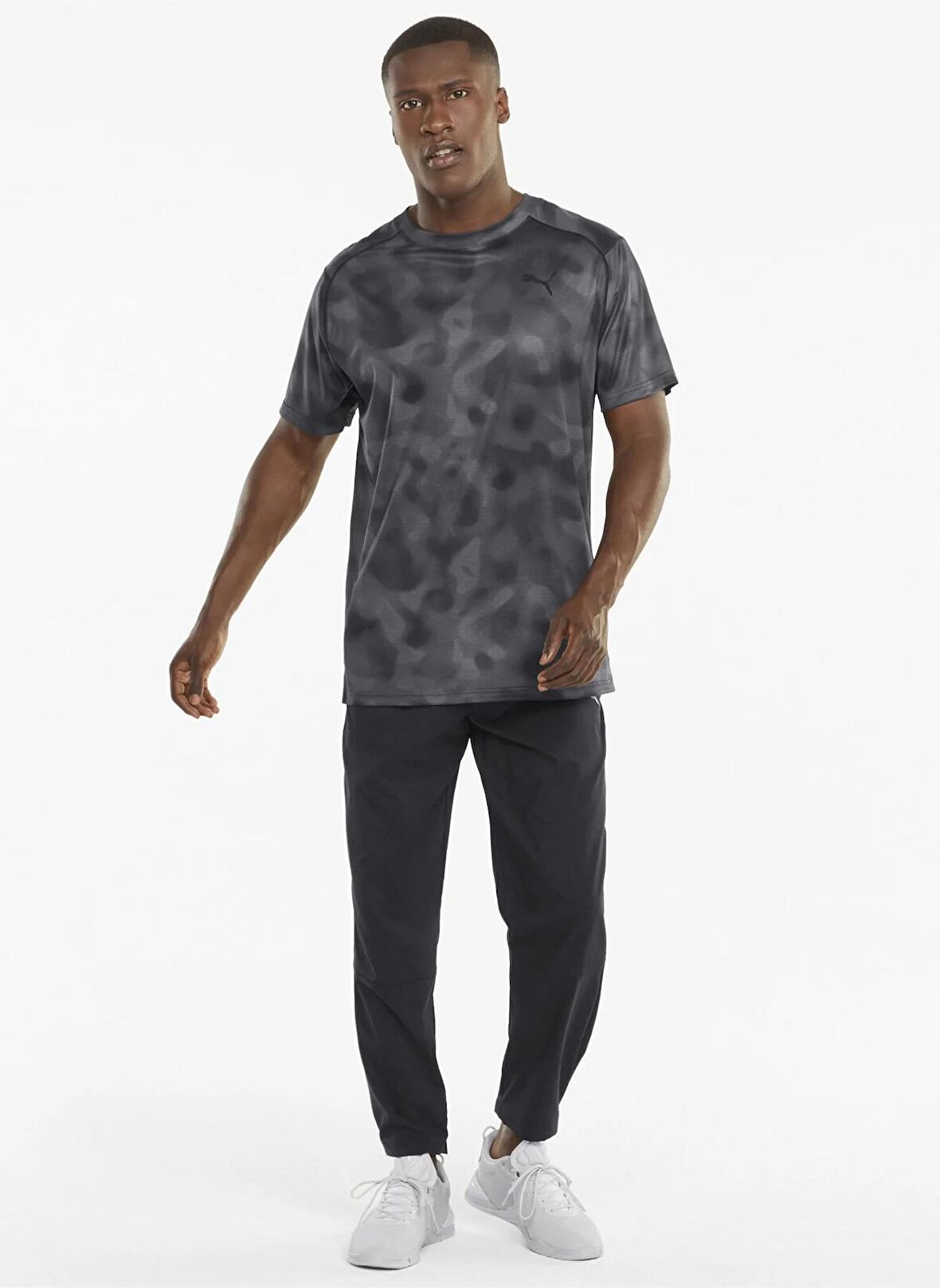 Puma 52089601 TRAIN VENT WOVEN PANT Siyah Erkek Eşofman Altı