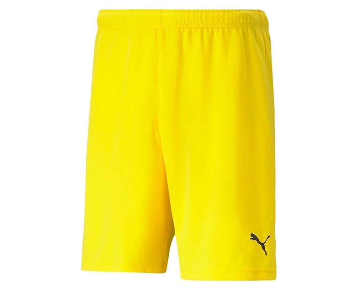 Puma Teamrise Short Erkek Futbol Maç Şortu 70494207 Sarı