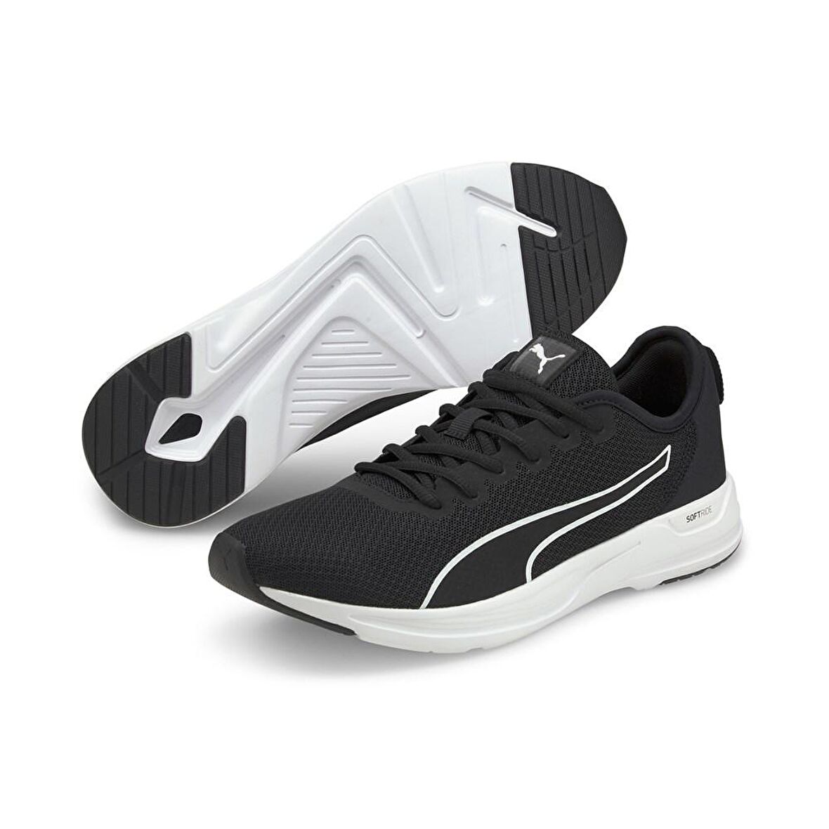 Puma Accent Unisex Siyah Koşu Spor Ayakkabı - 1955