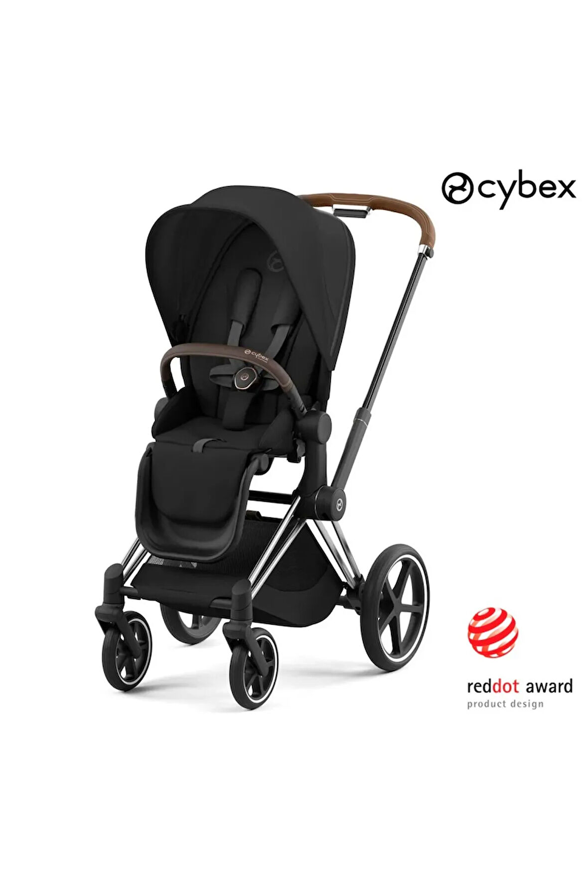 Priam (chrome brown-sephia black) (ikonik lüks bebek arabası)