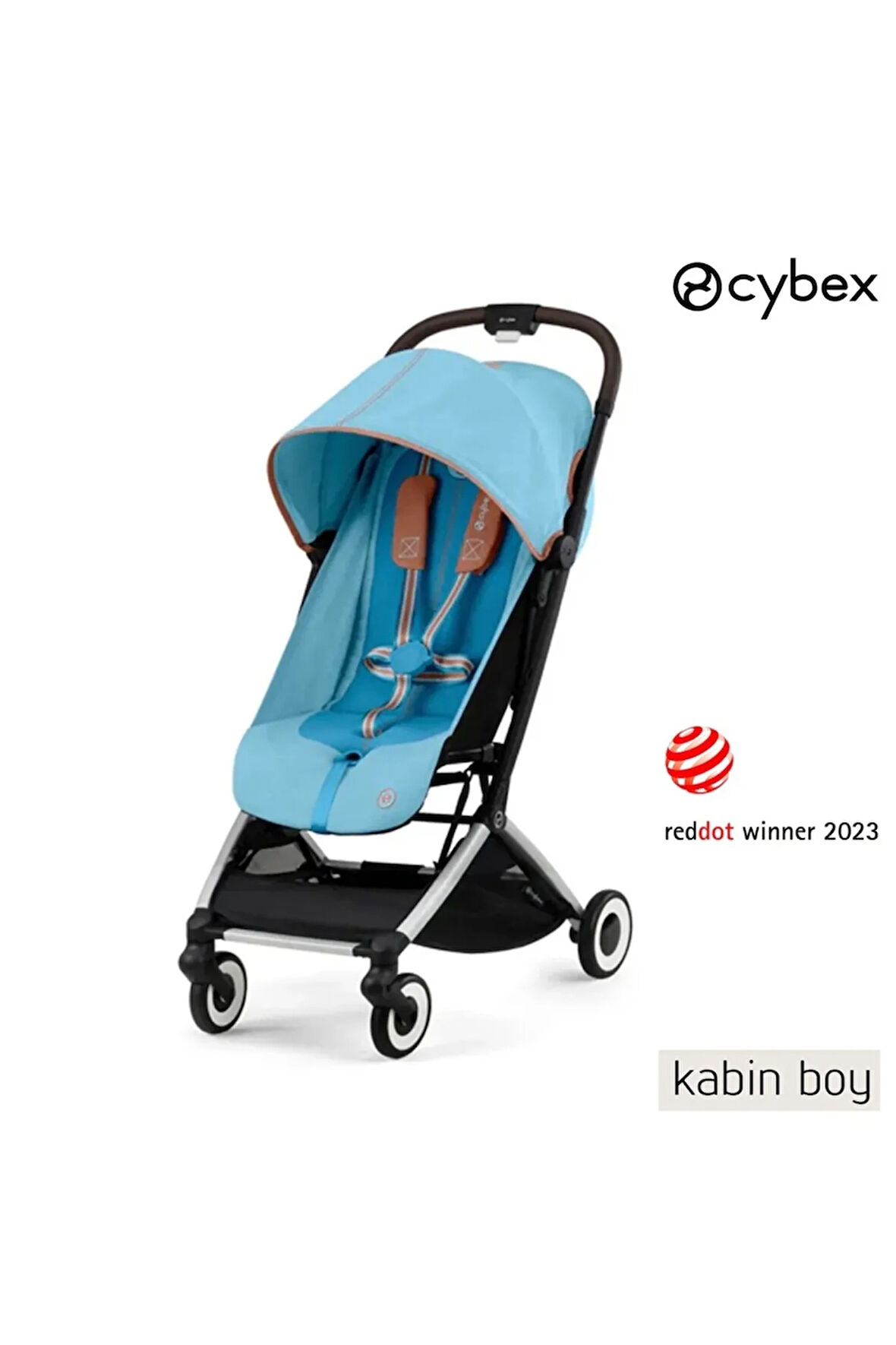 Orfeo (beach blue) kabin boy bebek arabası