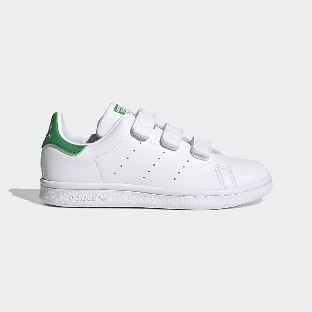adidas Beyaz - Yeşil Erkek Çocuk Yürüyüş Ayakkabısı FX7534 STAN SMITH CF C
