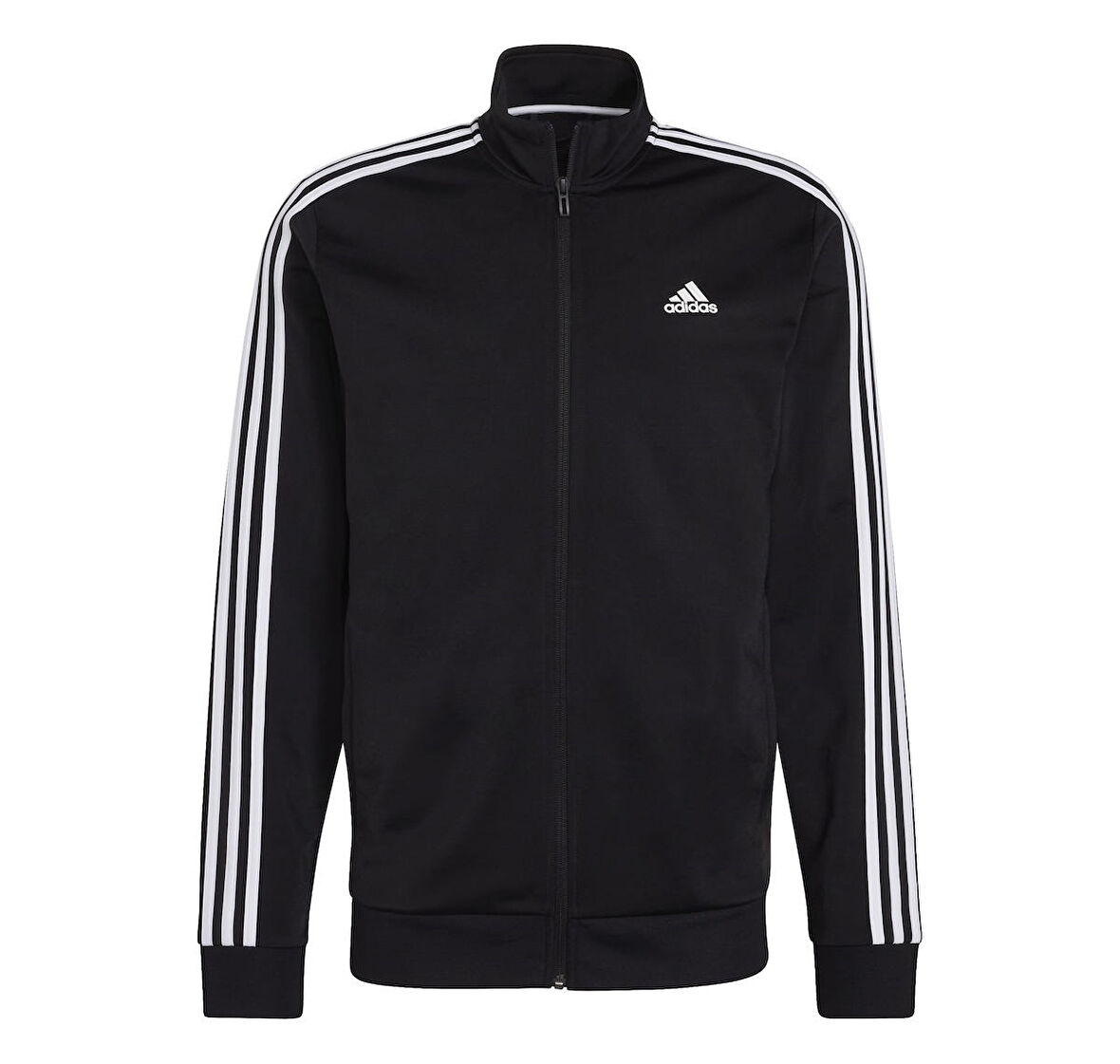 H46099-E adidas M 3S Tt Trıc Erkek Ceket Siyah