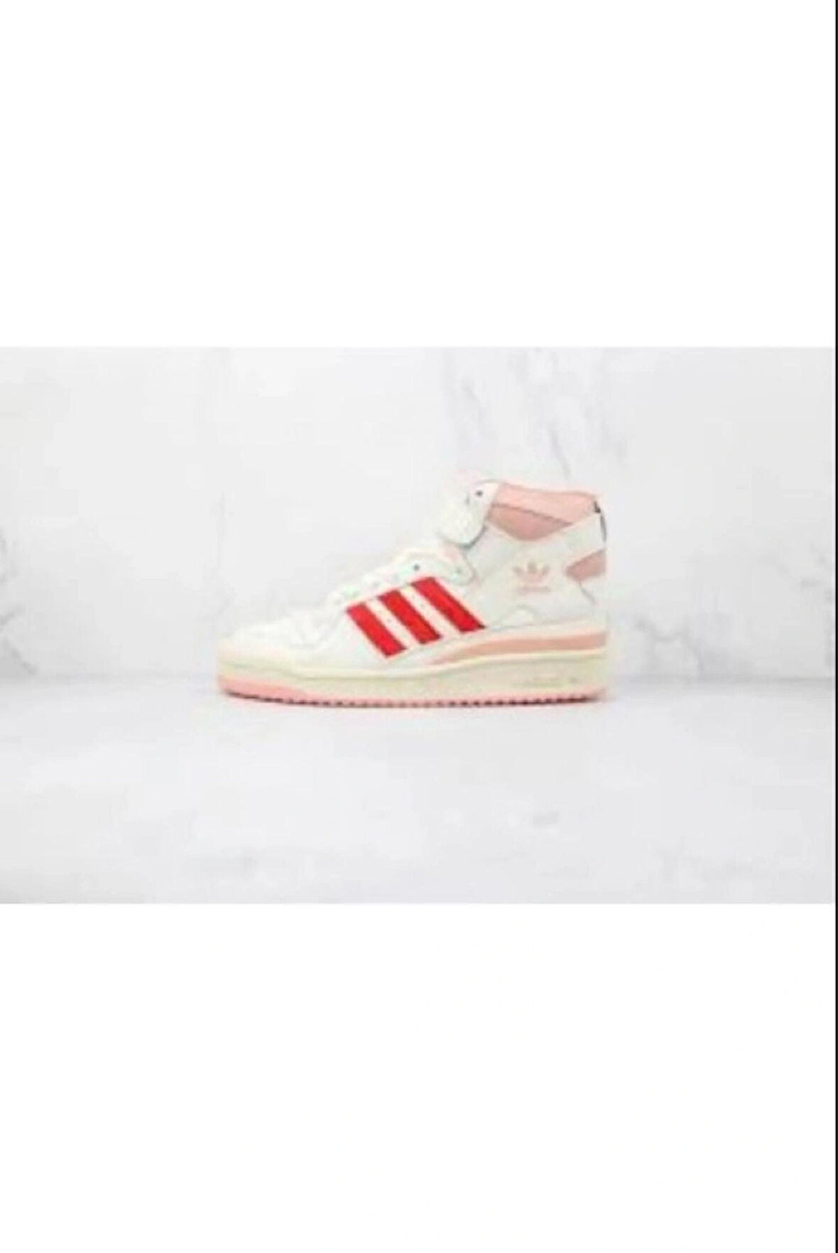 adidas Originals Forum 84 High Cloud White  University Red Ho1670