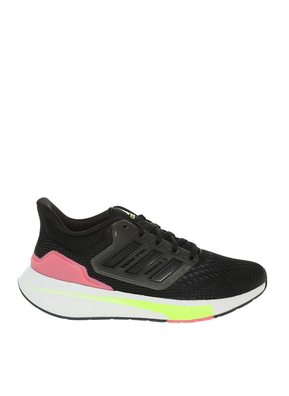 Adidas H68076 Eq21 Run    Siyah - Gri Kadın Koşu Ayakkabısı