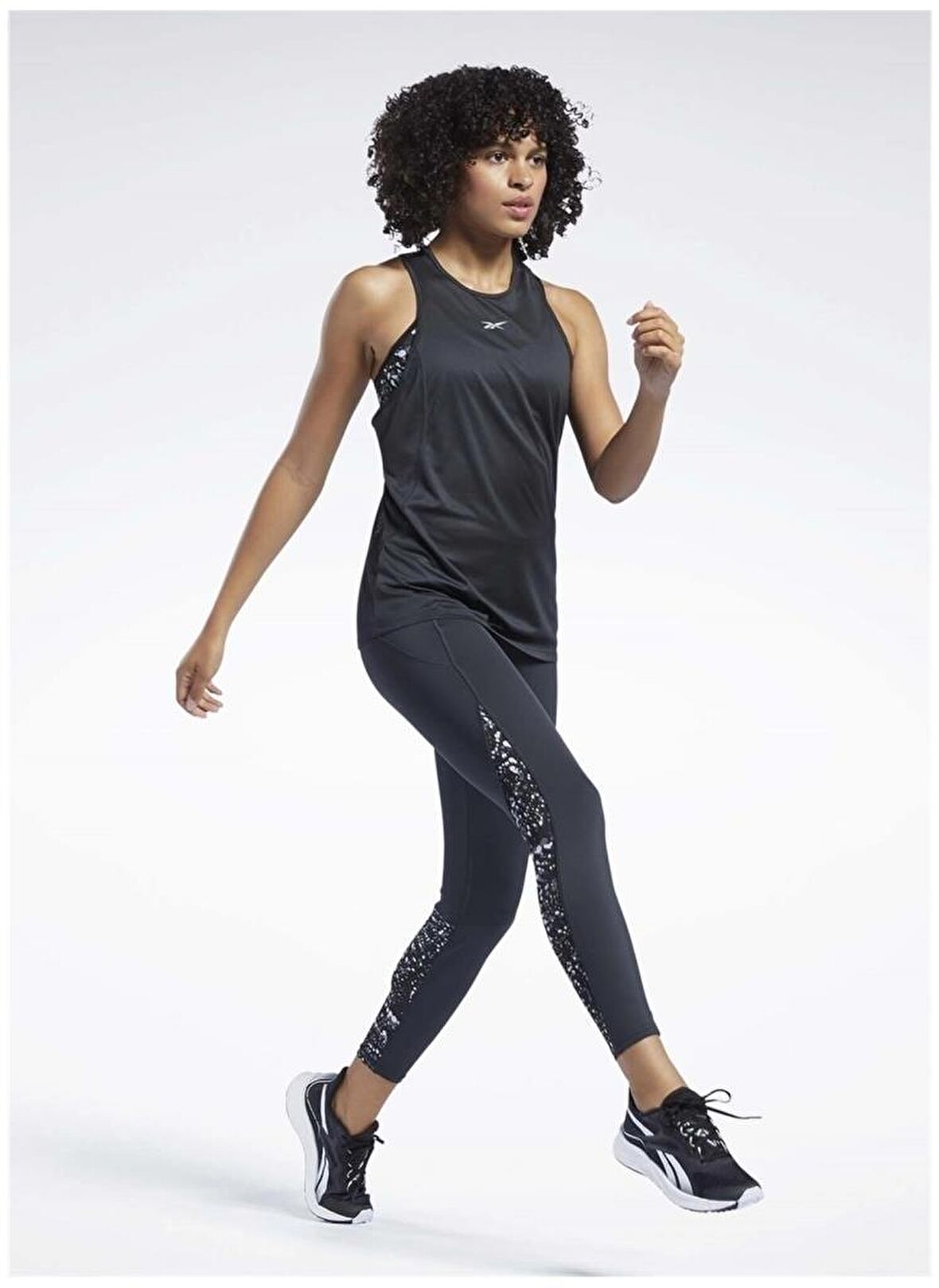 Reebok Siyah Kadın Atlet GS1923 WOR Run Speedwick Tank