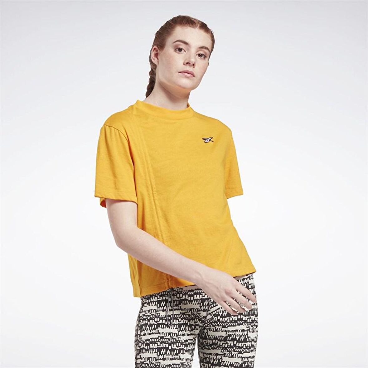 Reebok GR9440 Myt Tee Sarı Kadın Spor Tişört