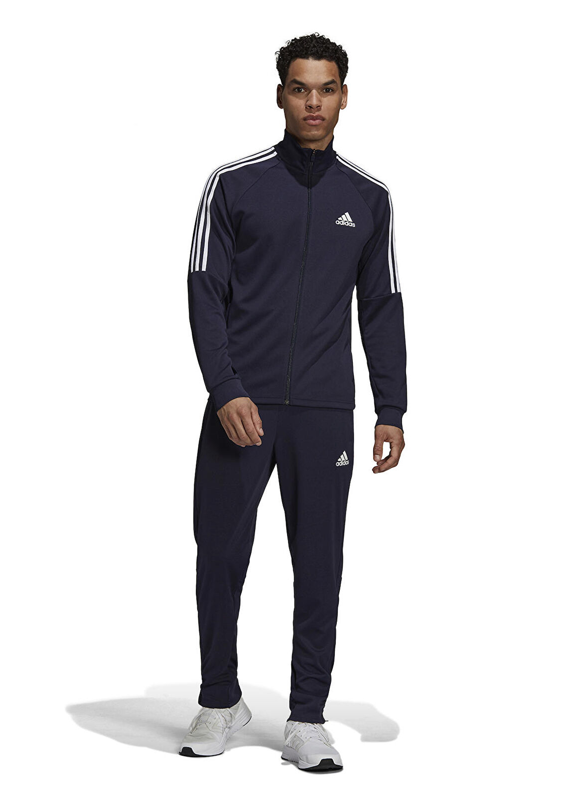 adidas Düz Lacivert Erkek Sweat Takım GT8802 M SERENO TS