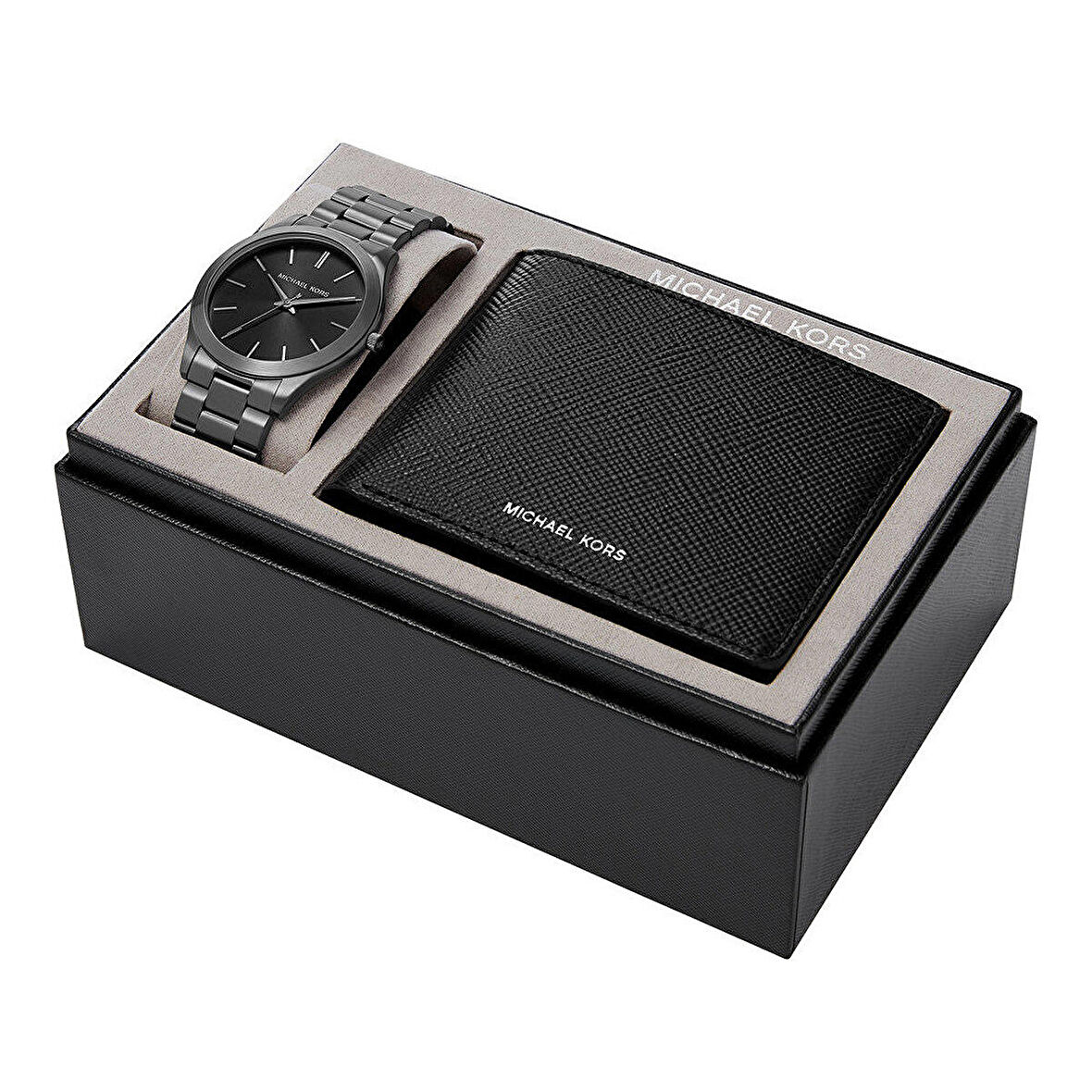 MK1044 Erkek Set Kol Saati ve Cüzdan