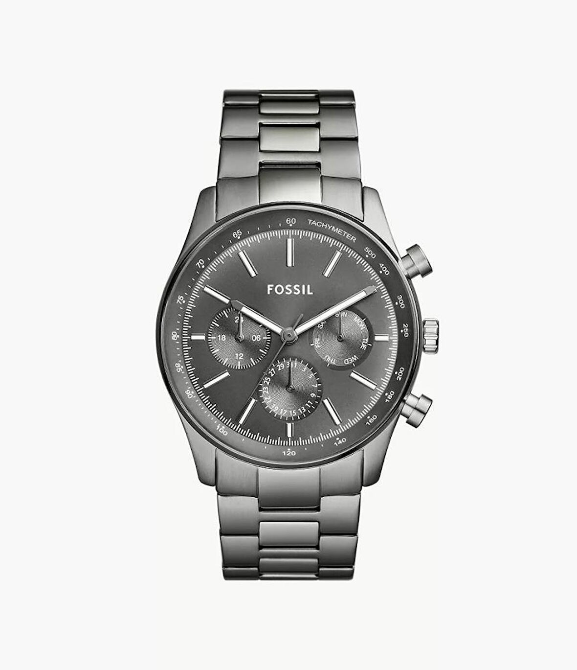 FOSSIL FBQ2854 FÜME İYON KAPLAMA ERKEK KOL SAATİ