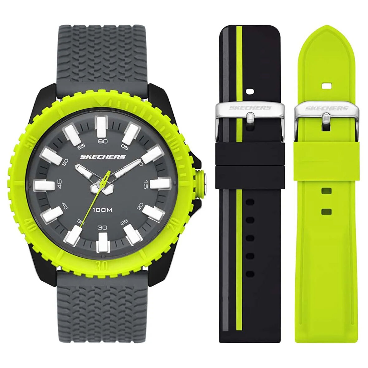 Skechers SR9106 Erkek Kol Saati ve Yedek Kordon