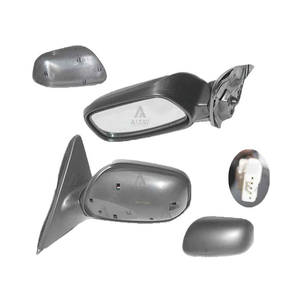 AYNA DIŞ DİKİZ AVENSIS  98-02 ELEKTRİKLİ ISITMALI 5 FİŞLİ SOL