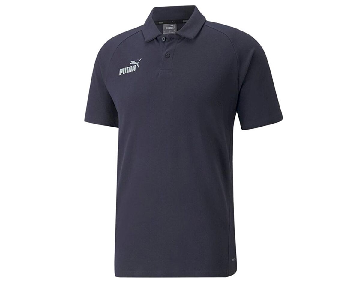 Puma Teamfinal Casuals Polo Erkek Futbol Polo Tişörtü 65738406 Lacivert