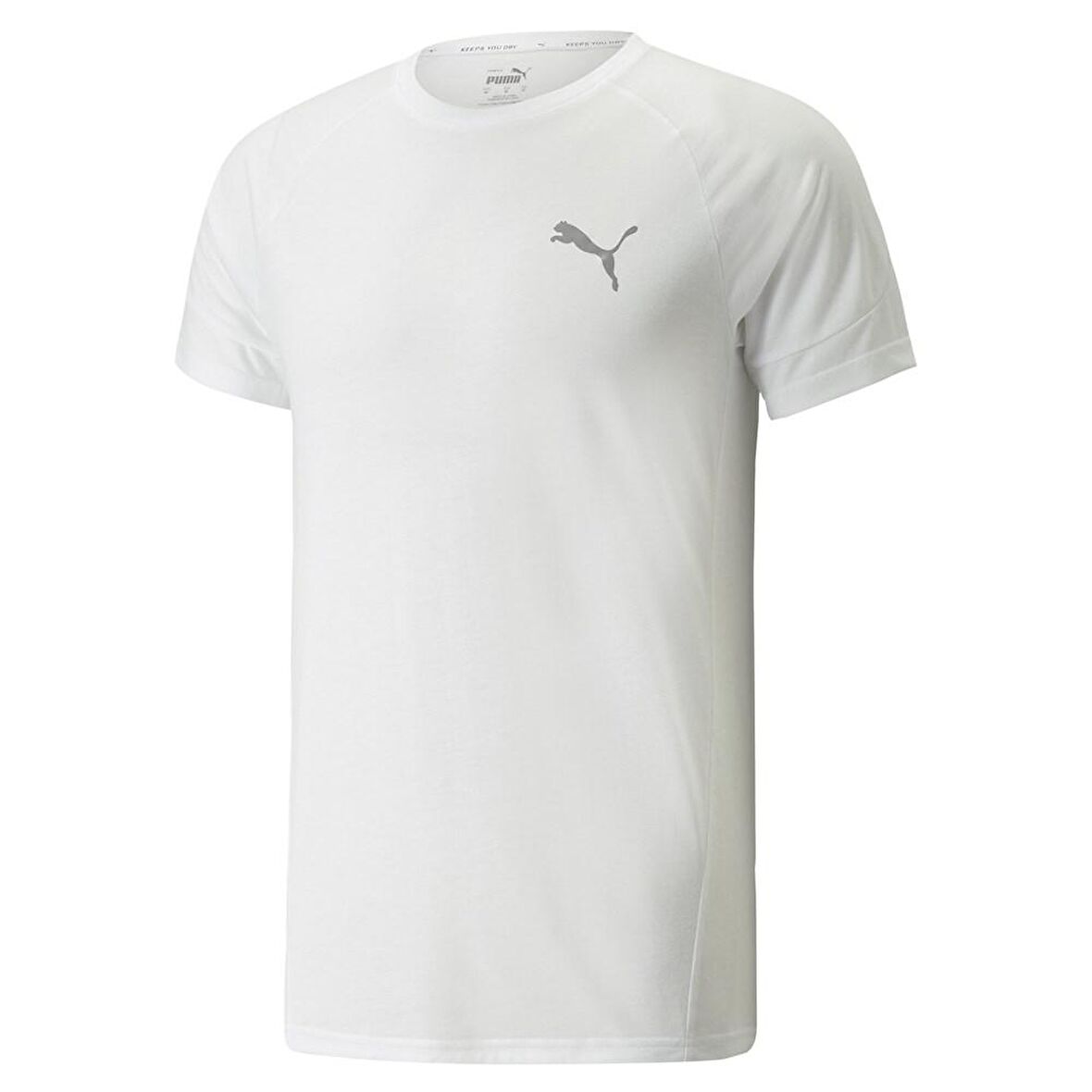 Puma Evostripe Tee Erkek Beyaz Günlük T-shirt - 84