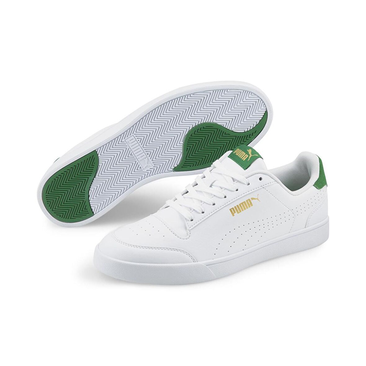 Puma Shuffle Perf Erkek Beyaz Günlük Spor Ayakkabı