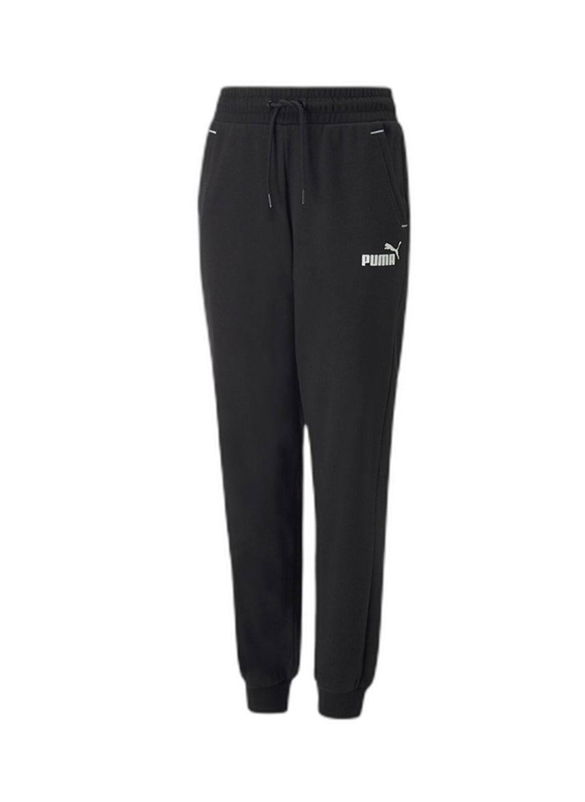 Puma Düz Paça Siyah Erkek Çocuk Eşofman Altı 67010001 Puma Power Sweatpants