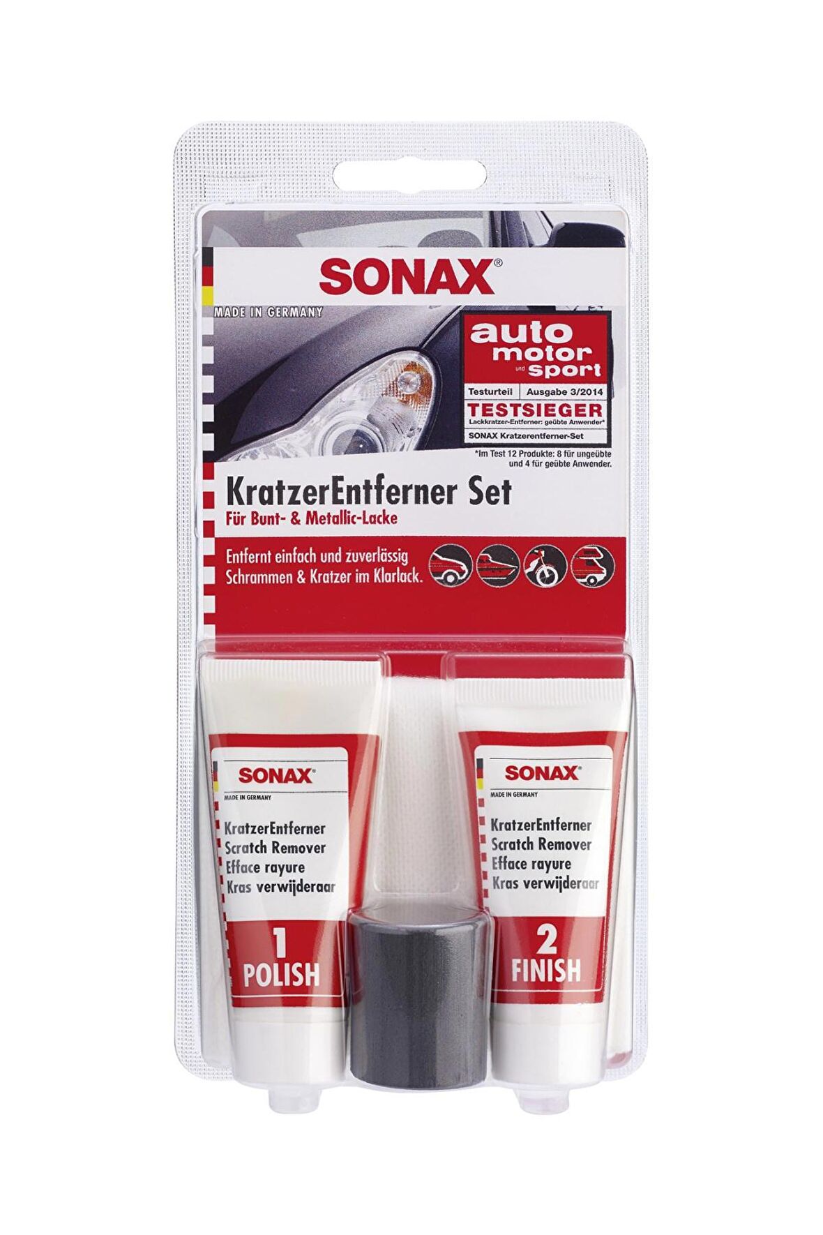 Sonax Çizik Giderici Set 50 ml