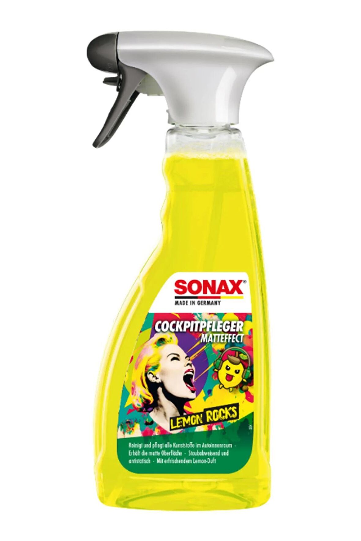 Sonax Torpido Spreyi Mat Efektli Limon 500 ML