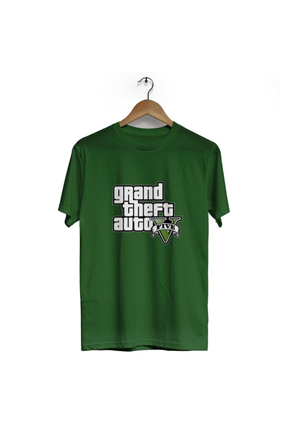Gta 5 Bisiklet Yaka Kısa Kol Tişört