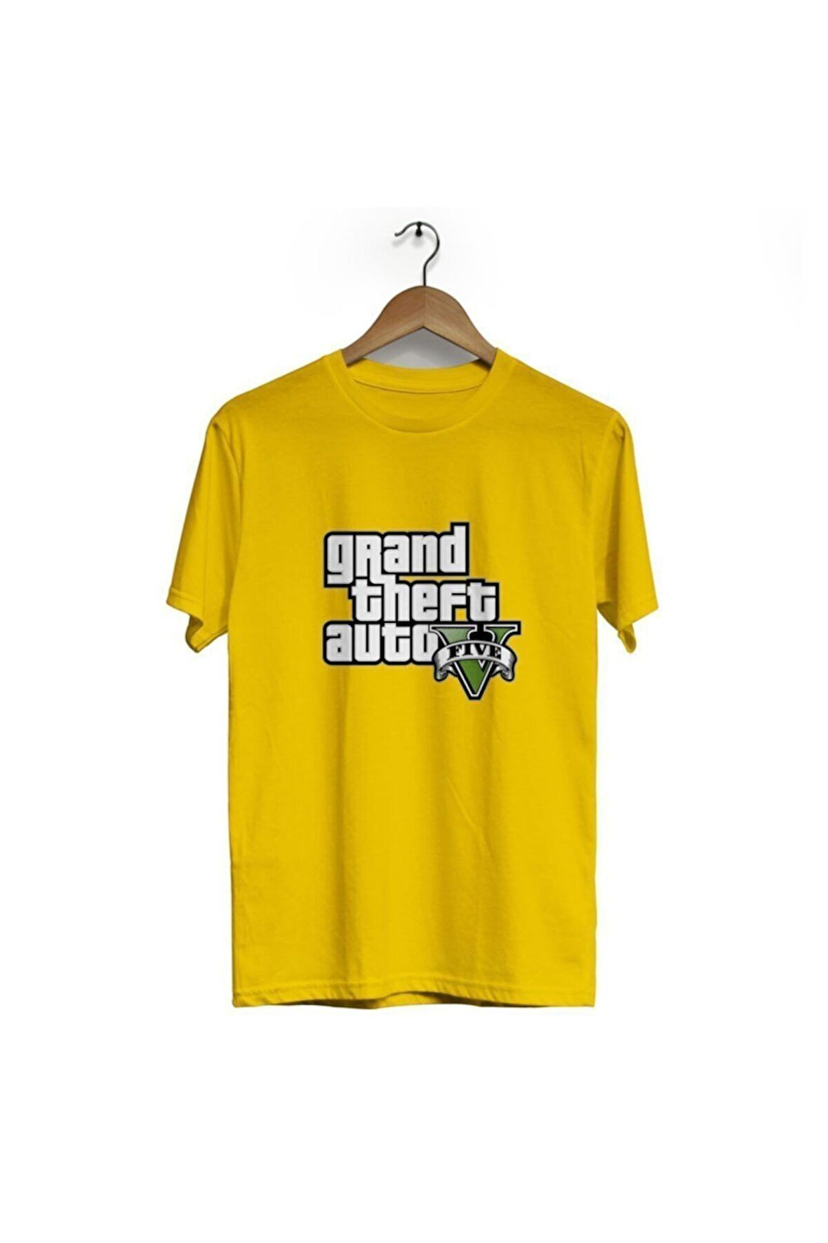Gta 5 Bisiklet Yaka Kısa Kol Tişört