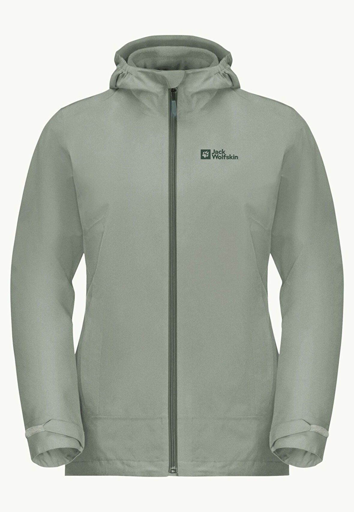 Jack Wolfskin Moonrise 3in1 Kadın Su Geçirmez Outdoor Mont 1115621