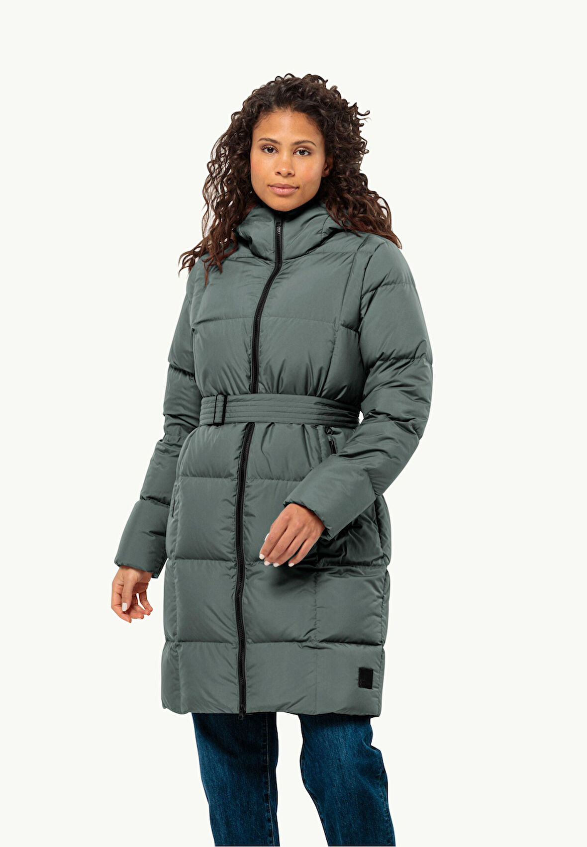 Jack Wolfskin Frozen Lake Coat Kadın Mont-1206132