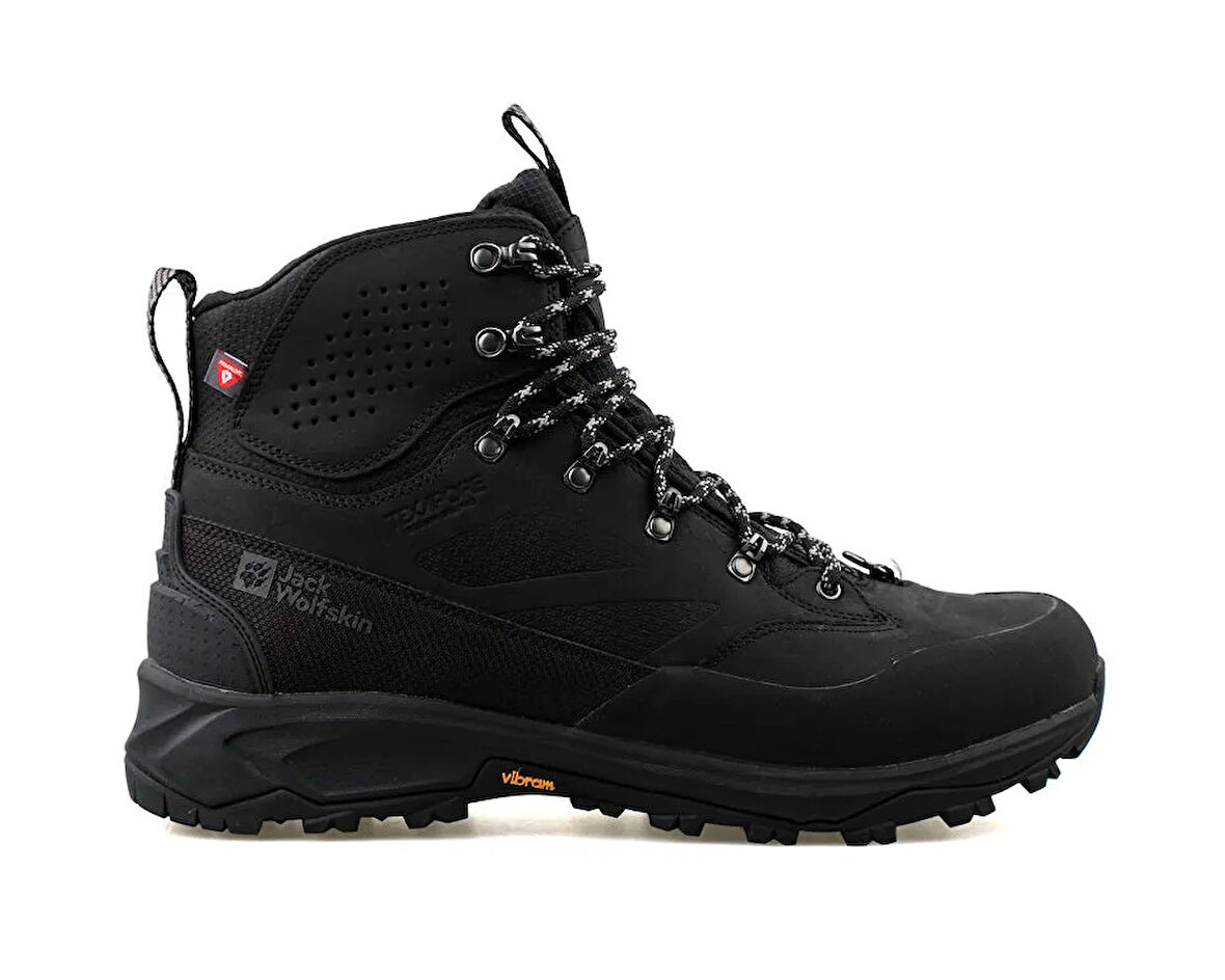 Jack Wolfskin Terraquest Arctic Texapore Mid M Erkek Outdoor Botu A62084-635 Siyah