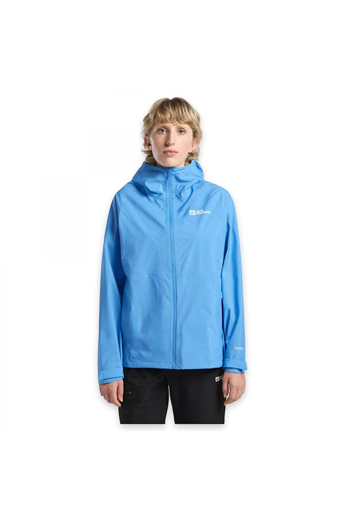 Jack Wolfskin A63767  Yağmurluk Mavi Kadın Outdoor