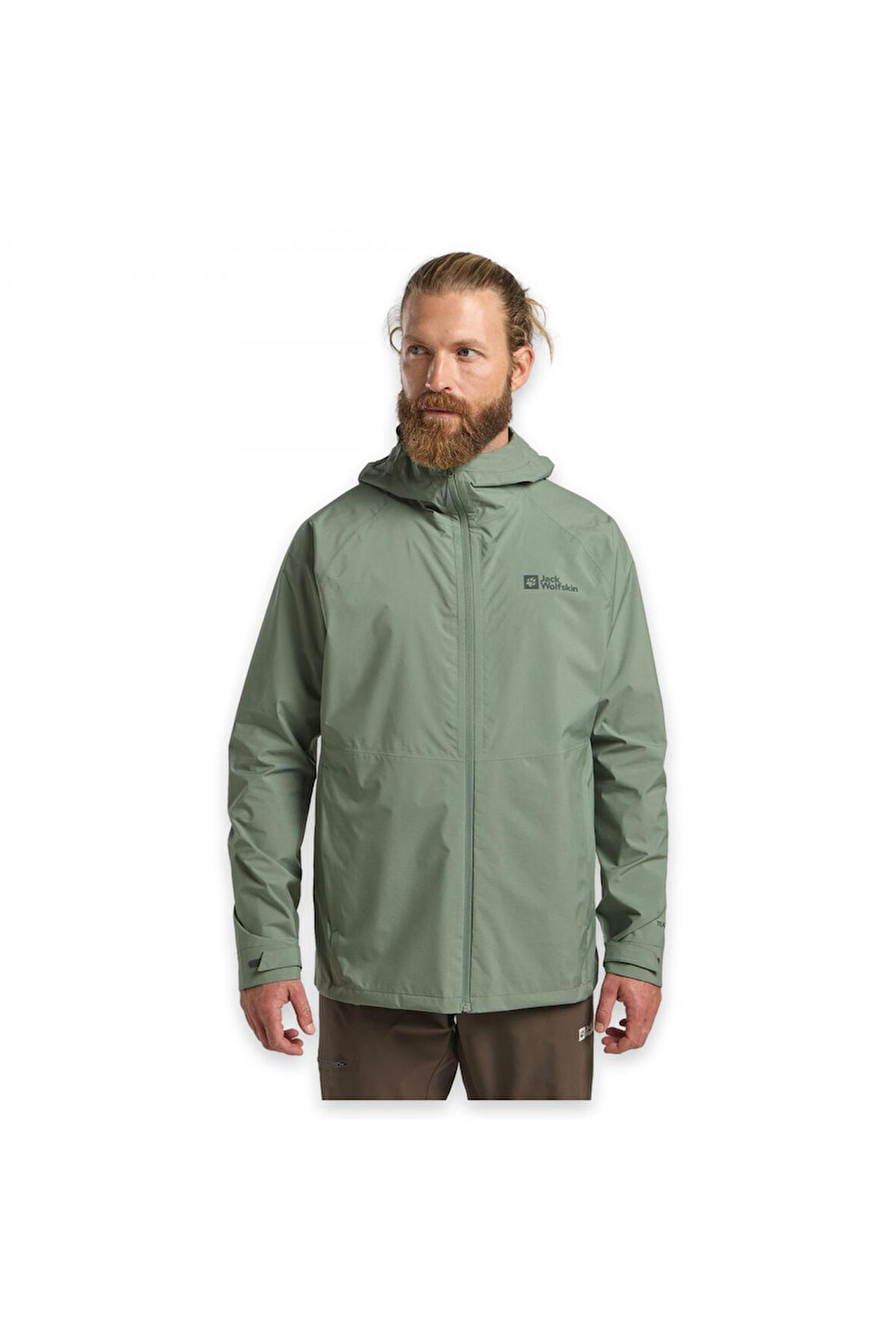 Jack Wolfskin A63769 Prelight  M Yağmurluk Yeşil Erkek Outdoor