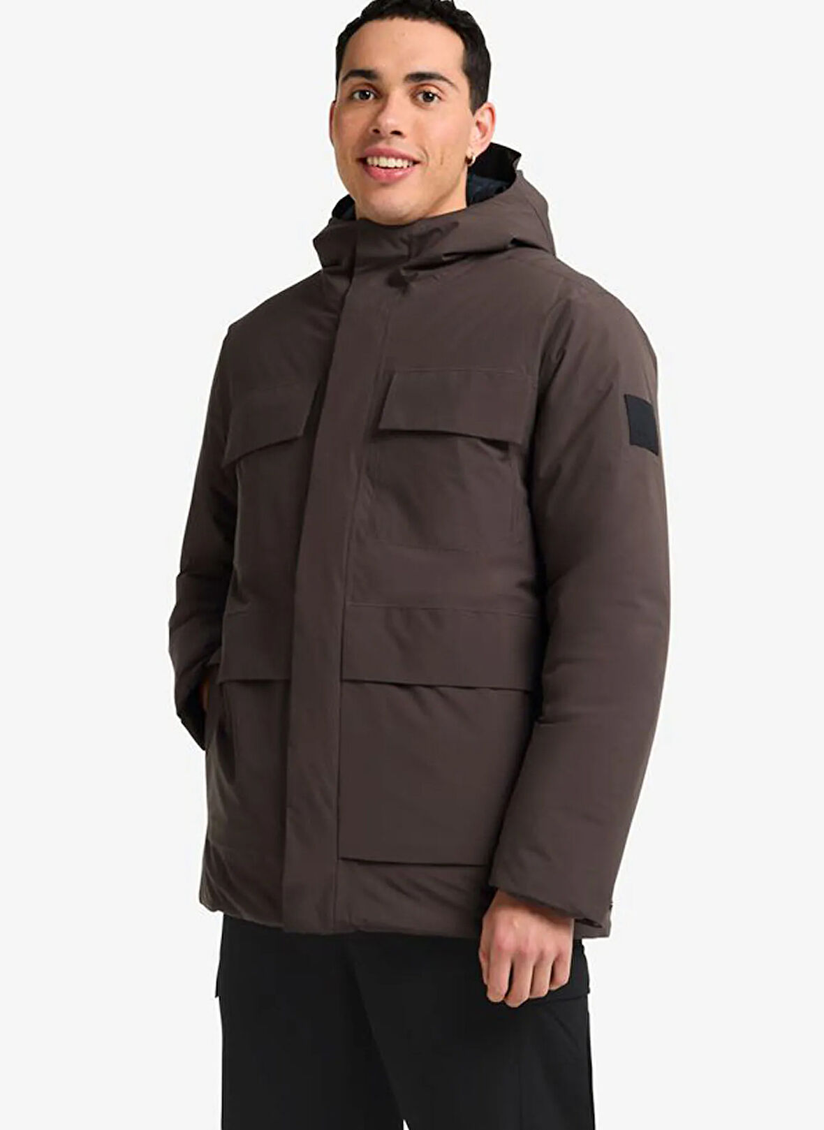 Jack Wolfskin A65047_D0108-BRANDENBURGER JKT M Kahve Normal Düz Erkek Ceket