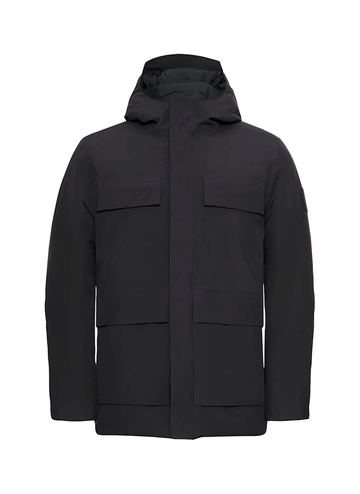 Jack Wolfskin A65047_6000-BRANDENBURGER JKT M Siyah Normal Düz Erkek Ceket