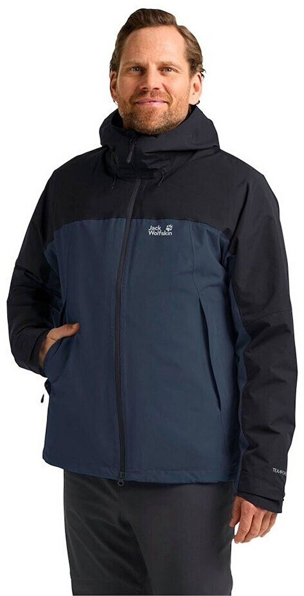 Jack Wolfskın Wıld Places 3ın1 Jkt M Erkek Midnight Sky Outdoor Ceketi A65257-c0412