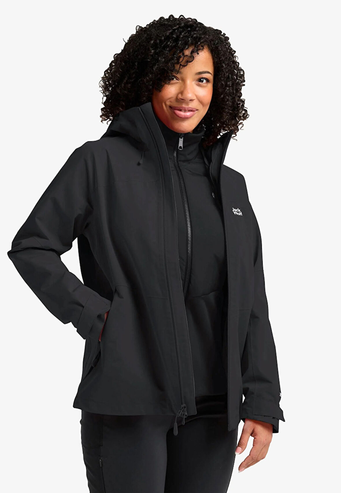 Jack Wolfskin Wild Places 3İn1 Jkt W Kadın Mont A65258