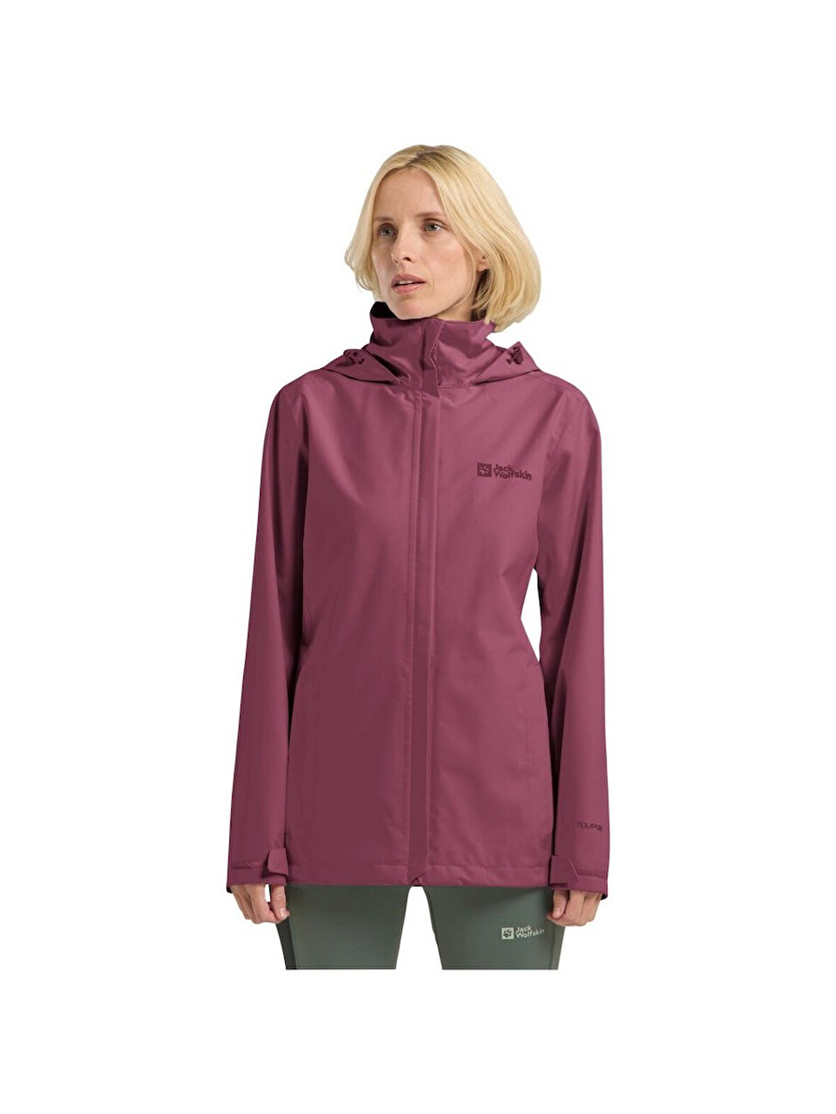 Jack Wolfskın Traıltıme 2l Jkt W Kadın Raisin Outdoor Ceketi A63902-8753