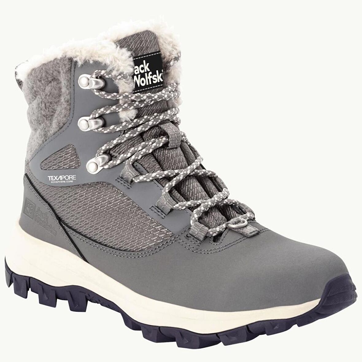 Jack Wolfskin 4053591_6132_035 Everquest Texapore High W Tarmac Grey/Grey Kadın Outdoor Bot