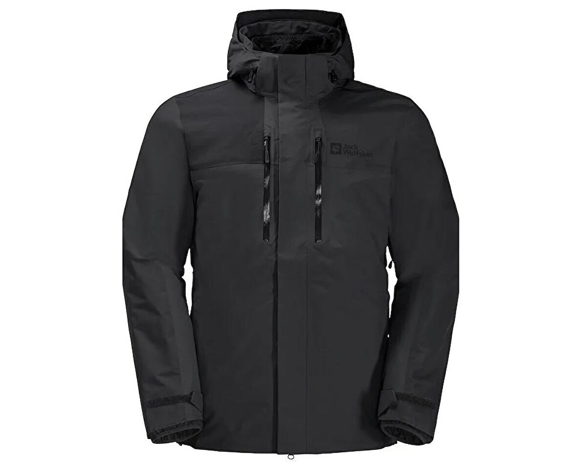 Jack Wolfskin Jasper 3in1 Jkt M Erkek Outdoor Montu 1115261-6000 Siyah