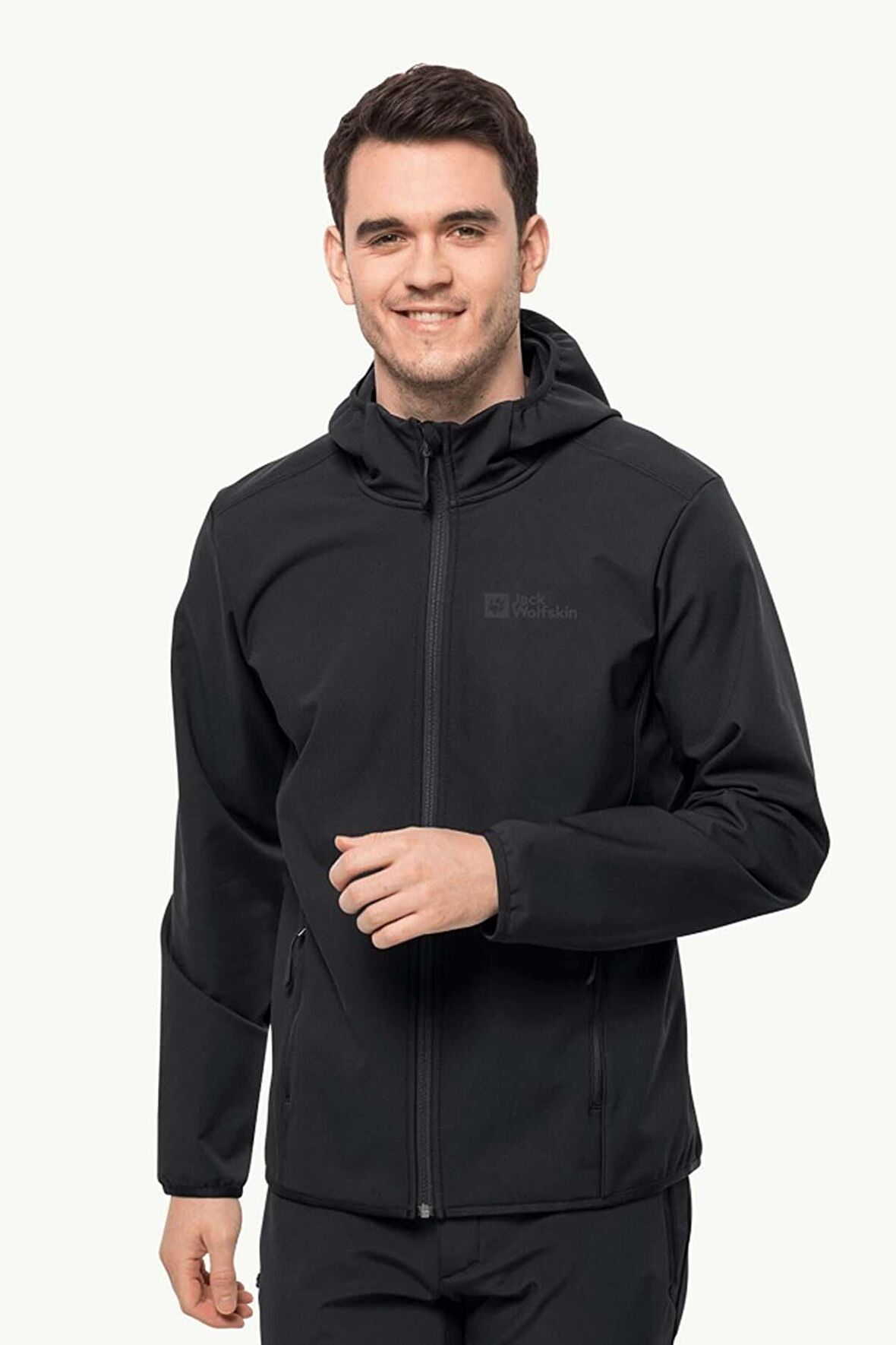Jack Wolfskin BORNBERG HOODY M SoftShell Erkek Ceket JCK1307471-6000