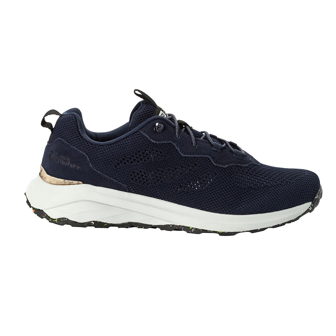 Jack Wolfskin Lacivert Erkek Outdoor Ayakkabısı 4056661_1010 DROMOVENTURE KNIT LOW