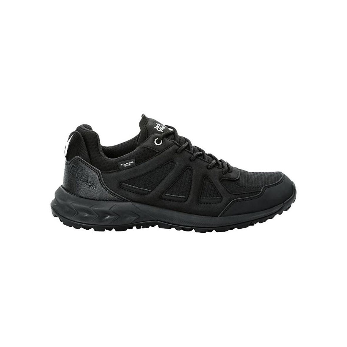 Jack Wolfskin 4051341_6000 Woodland 2 Texapore Low W Black Kadın Outdoor Ayakkabı