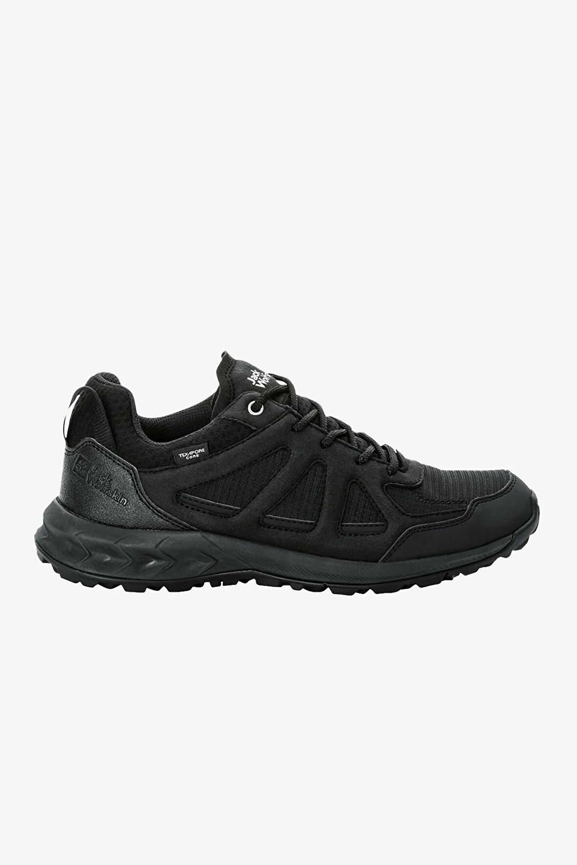 Jack Wolfskin Woodland 2 Texapore Low W Kadın Siyah Outdoor Ayakkabı 4051341-6000