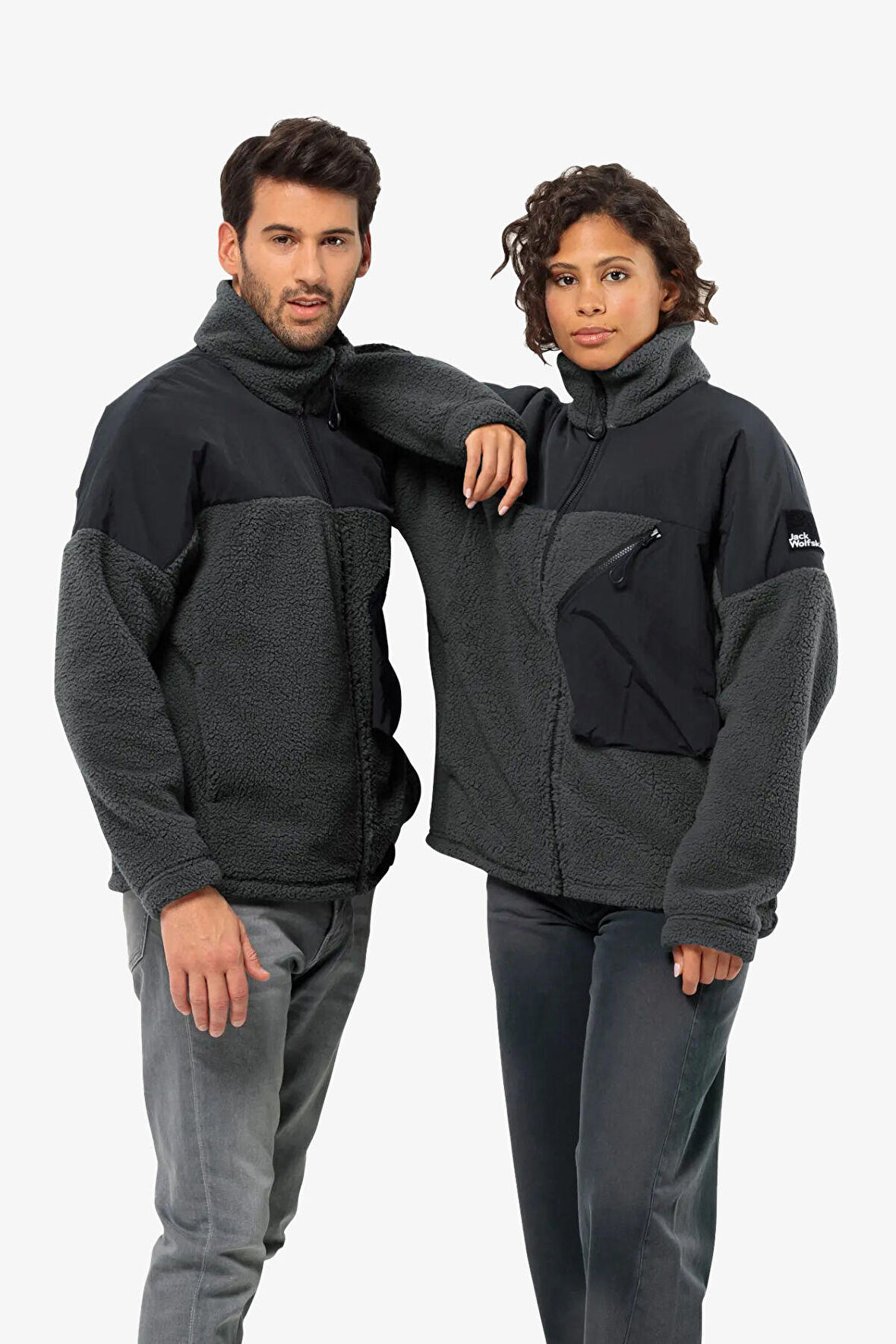 Jack Wolfskin Maarweg Unisex Gri Polar 1711241-6502